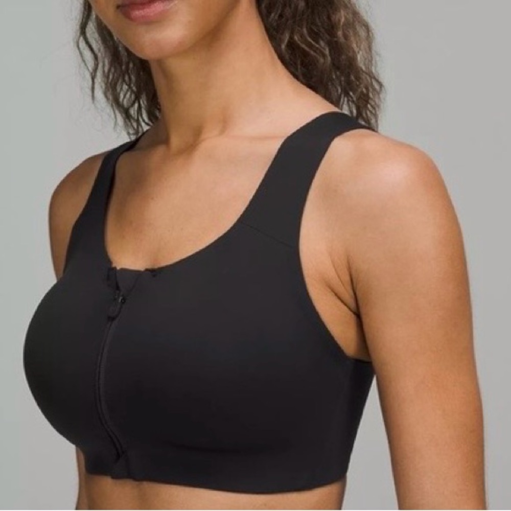 Lululemon Zip Front Bra Black 36E